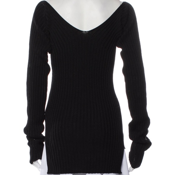 Off the Shoulder Ribbed Knit - Picture 5 of 8